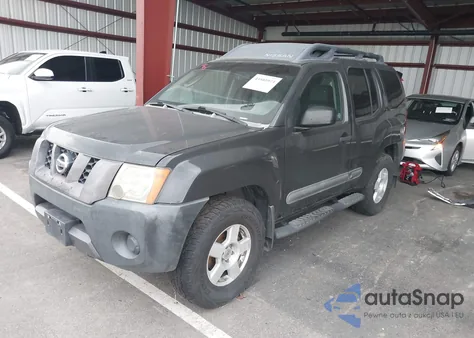 2005 Nissan Xterra S z USA, uszkodzony, nr VIN 5N1AN08W55C601291